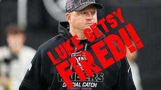 BREAKING NEWS: RAIDERS HEAD COACH FIRES OFFENSIVE COORDINATOR LUKE GETSY AFTER LOSS TO BENGALS