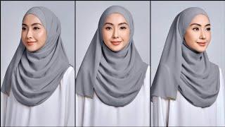 Step By Step Beautiful Hijab Tutorial । New Hijab Style 2024 ।