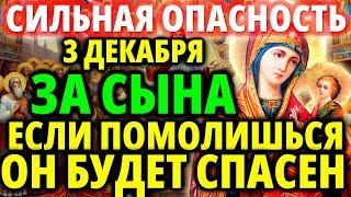 ОПАСНОСТЬ ДЛЯ СЫНА 23 НОЯБРЯ ПОМОЛИСЬ: будет спасен Защитная молитва за сына Богородице Грузинская