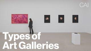 6 Types of Art Galleries & How To Identify Them (Watch this before working with galleries!)