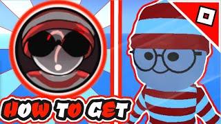 How to UNLOCK the Waldo Skin and get the "???" Badge in Roblox Dropblox