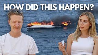 LIFE UPDATE: Our Boat Fire & Future Travel Plans