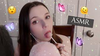 ASMR  Strawberry Chupa Chups Lollipop Eating ┊ Mouth Sounds, No Talking, Crunching