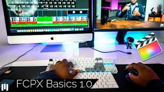 Final Cut Pro X Basics Tutorial Pt. 1(2020) | Getting Started FCPX