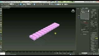 3ds Max Attach Multiple Objects / Çoklu Attach