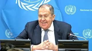 Press Briefing by H E  Mr  Sergey V  Lavrov, Minister for Foreign Affairs of Russian Federation