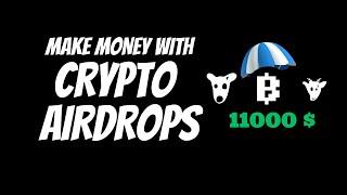 "How to Make Money with Crypto Airdrops: What They Are & How to Claim Them!"