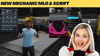 ADVANCE MECHANIC MLO & SCRIPT [HINDI] - QBCORE | FIVEM #mechanic