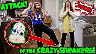 Carlie Is Being Controlled By Evil Shoes! Crazy Sneakers (skit)