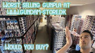The worst selling gunpla kits in gundam-store.dk. Do you have any of them?