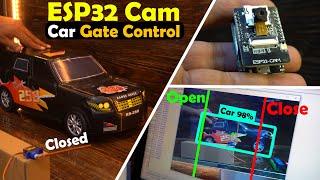 ESP32 CAM with Python OpenCV Yolo V3 & Arduino | Car Parking Barrier Gate control system