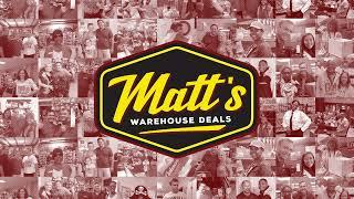 Matt's Warehouse Deals FRIDAY NIGHT LIVE!!