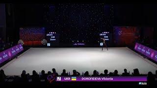 Viktoriia Dorofieieva Clubs Final 25,650  - Junior International Tournament "Miss Valentine 2025"