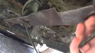 Replacing push mower belt