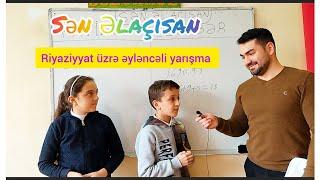 5-ci sinif Riyaziyyat" Sən Əlaçısan" intellektual oyun #riyaziyyat #5sinif #maths