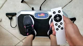 Review PHOEROS Vibration Plate Exercise Machine - Whole Body Power Shake Vibration Platform w/Loop B