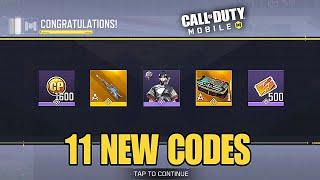 *NEW* CALL OF DUTY MOBILE 11 REDEEM CODES 2024 NOVEMBER | CODM NEW CP REDEEM CODES 2024 NOVEMBER