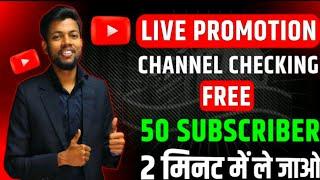 Live Channel Checking And free promotion