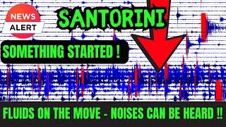 BREAKING: Has an Underwater Eruption started ?? SIGNIFICANT CHANGE IN SEISMIC PATTERN !!! #Santorini