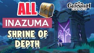 ALL INAZUMA SHRINE OF DEPTHS LOCATIONS 【 Genshin Impact 】