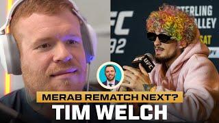 TIM WELCH predicts Sean O'Malley "masterpiece" in Merab rematch once O'Malley is 100% healthy