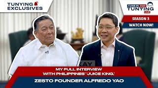 TUNE IN KAY TUNYING LIVE | My full interview with Philippines’ ‘Juice King,’ Zesto founder Alfredo..