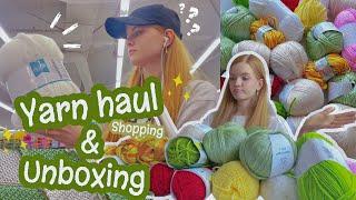 Yarn shopping & yarn haul 