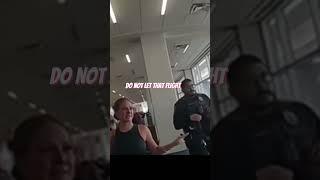 New video of the lady on the plane