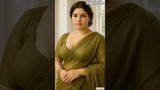 She Looks Too Perfect to Be Real! AI Saree Queen Stuns the Internet| Unreal Beauty #Shorts #aisaree
