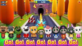 Talking Tom Gold Run New Update Halloween - Discover All the Characters Sea Stars Event