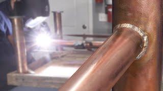 Copper Frame Repair: TIG brazing for the win!