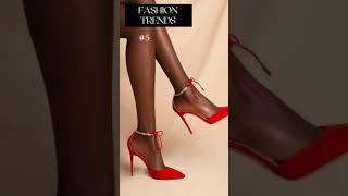 High Heels Collection | Trending| Shoe compilation Ep12#shorts Red heels  #feet @fashiontrend