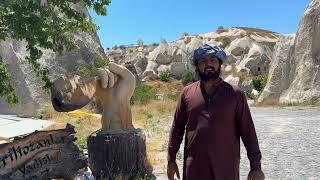 Anjum Saroya visits Cappadocia ajeeb dunya | land of mysteries| Anjum Saroya turkey  vlogs/kapadokya