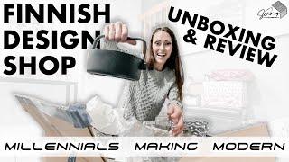 FINNISH DESIGN SHOP | UNBOXING & REVIEW - Millennials Making Modern Vlog - Episode 15