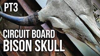 HOW TO CARVE A BISON SKULL (Bone Carving Tutorial Pt3)