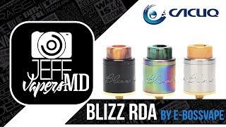 Blizz RDA by E-Bossvape l from cacuqecig.com l Full HD Rewiev