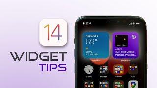 iOS 14 Widget Tips (useful)