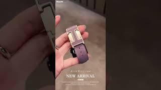 Genuine leather magnetic iWatch strap #applewatch  #iwatchband #bracelet #fashion #jewelry #iwatch