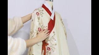 How to make Chinese Traditional Clothes Hanfu 春天到了，做了两套汉服袄裙去踏春