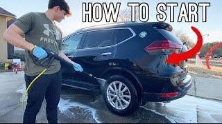 How To Start A Mobile Detailing Business Ep  1 "The First Wash"