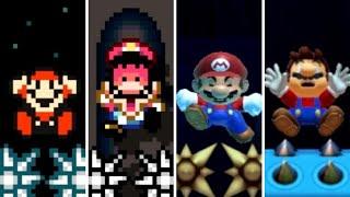 Evolution of Mario's Death By Spikes (1988-2021)