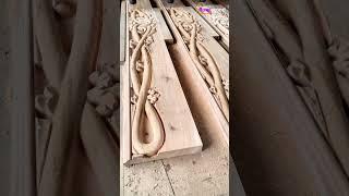 See how the cupboard cornice is made in CNG#wood #carpentry#woodwork#cornice# cng#machine