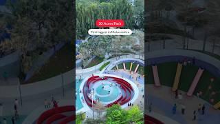 Maharashtra first largest grand Central Park free for kids #mumbai #thane #acers #largest #park