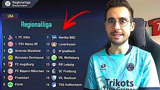 KOMPLETTE BUNDESLIGA IN REGIONALLIGA ABSTEIGEN LASSEN !!!  FIFA 22 Karrieremodus Experiment