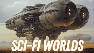AI-Generated Ambient Music Experience: Journey Through Sci-Fi Worlds