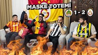 MASKESARAY ! ALANYASPOR - GALATASARAY MAÇI TEPKİ VİDEOSU! #galatasaray