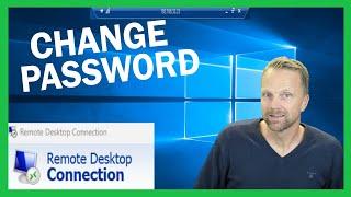 Remote Desktop Change Password RDP