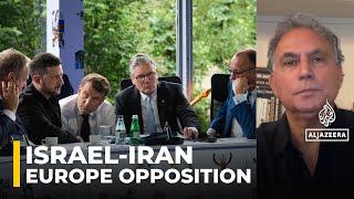 Europe opposes war and regime change and allows for diplomacy with Iran: Marwan Bishara
