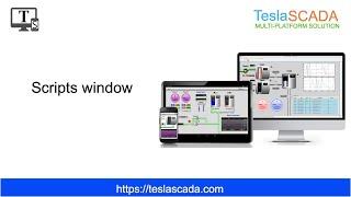 Lesson 6.2. SCADA for beginners. Scripts window.