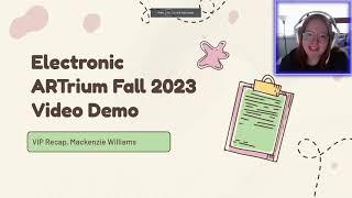 VIP Final Video Demonstration - Electronic ARTrium - Bee My Guide Fall 2023